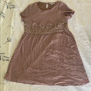 Stevie Hender dusty rose women’s dress size S